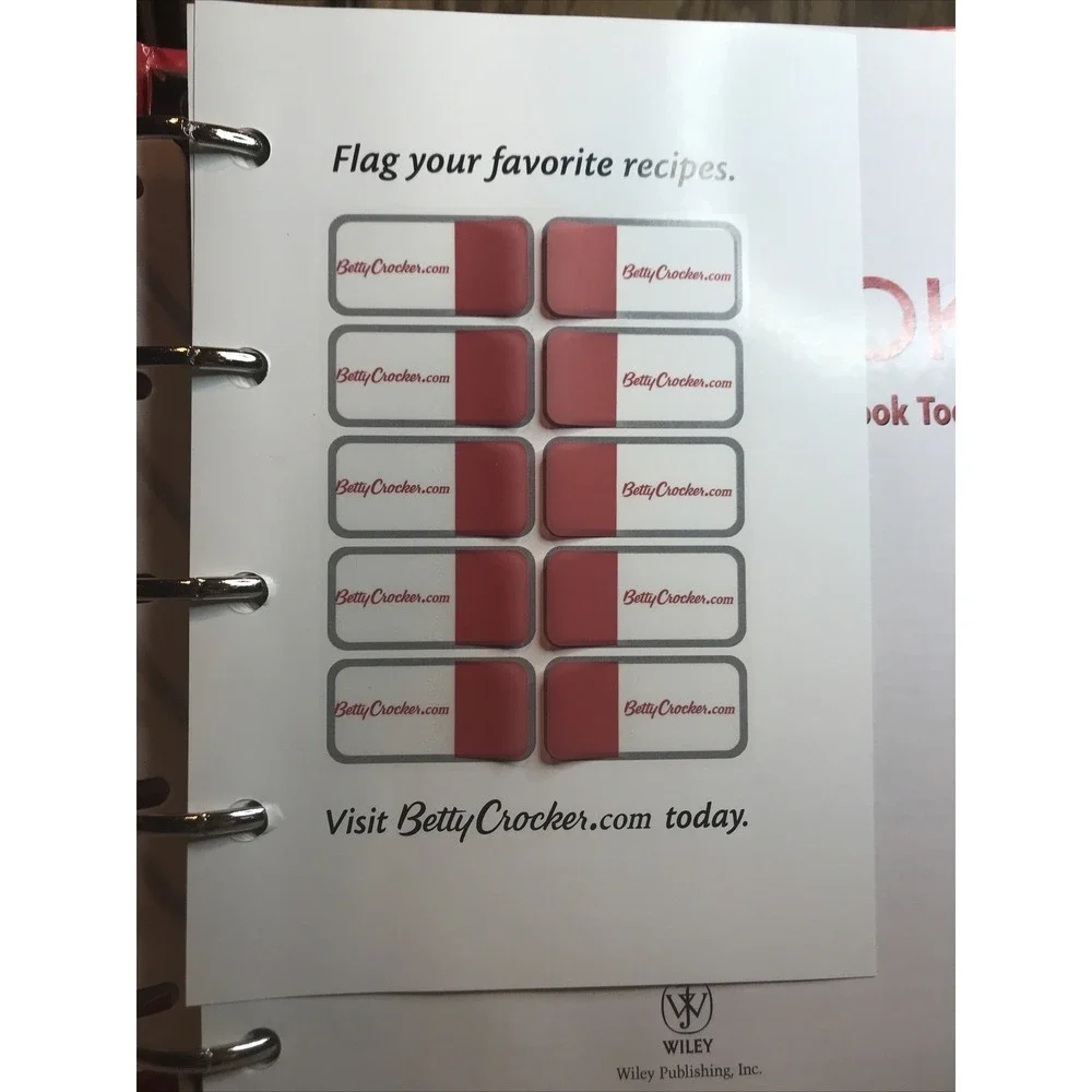 Betty Crocker Cookbook New‎ Edition Tenth Edition Cooking